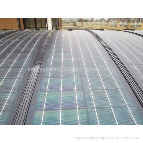 2017 Copper Indium Gallium Selenide CIGS Amorphous Silicon Thin Film Flexible Solar Panel